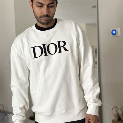 dior sweatshirt|christian dior sweatshirt men.